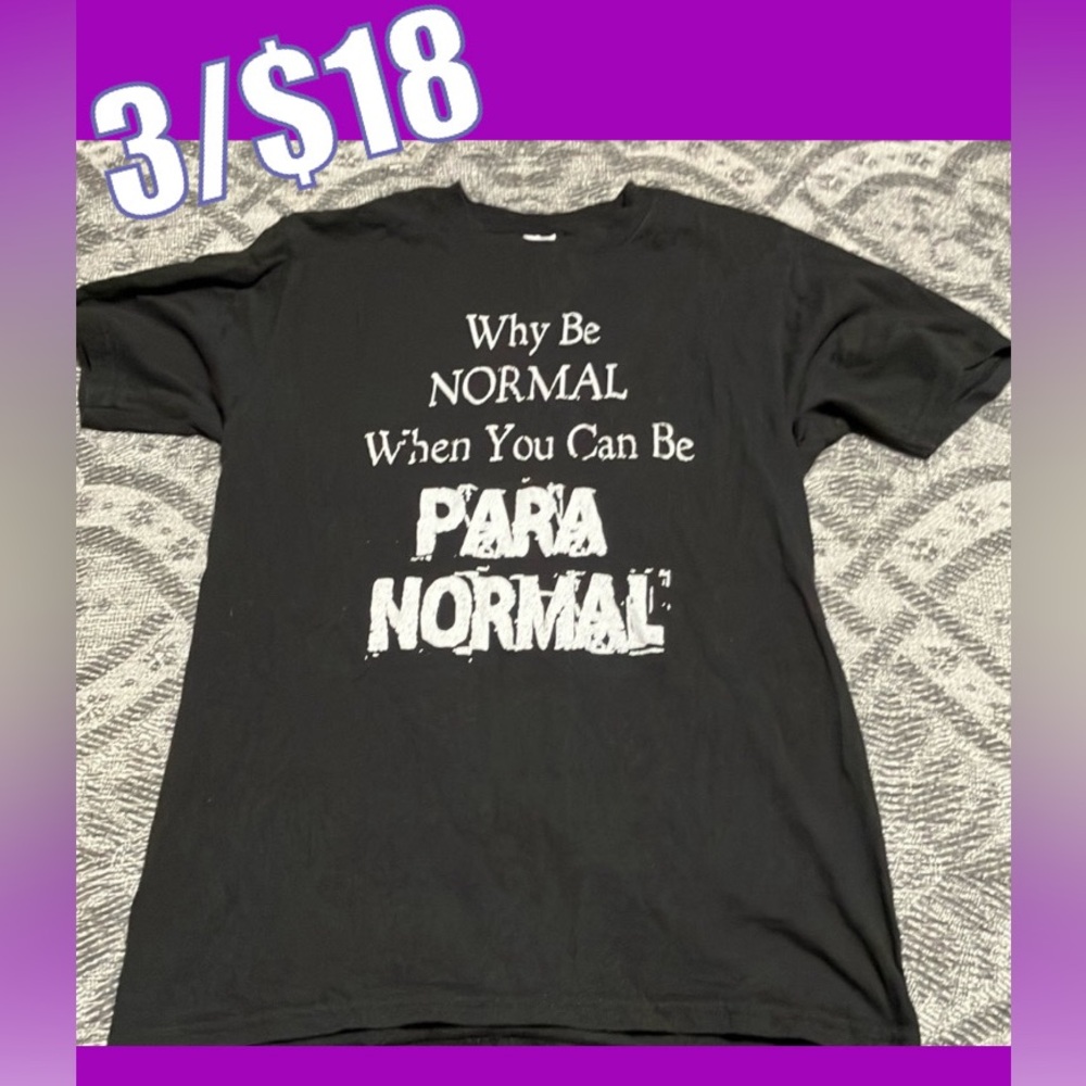 🖤Paranormal Tee Custom🖤
